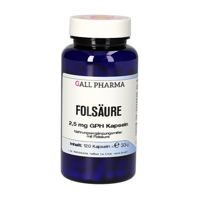 Folsaeure 2,5 mg Gph Kapsel Produktbild 1