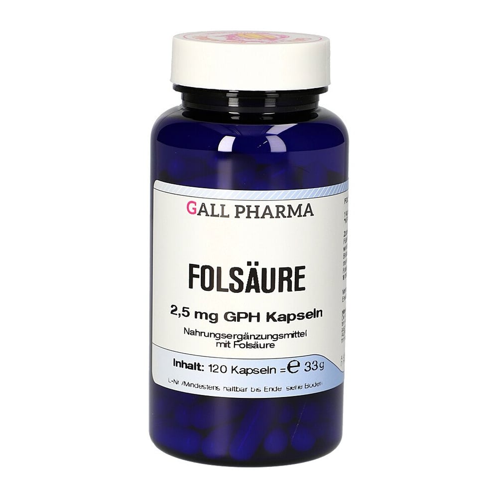 Folsaeure 2.5mg Gph Kapsel