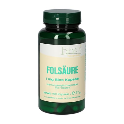 Folsaeure 1 mg Bios Kapseln Produktbild 1