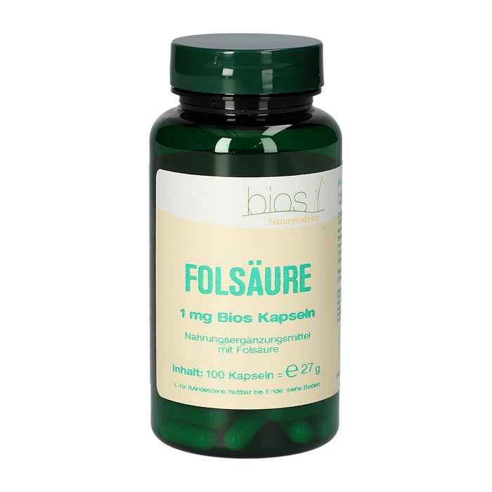Folsaeure 1mg Bios Kapseln