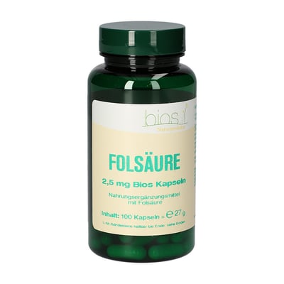 Folsaeure 2.5mg Bios Kapse