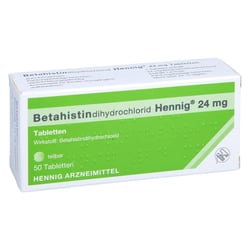 Betahistindihydrochlorid Hennig 24 mg Tabletten