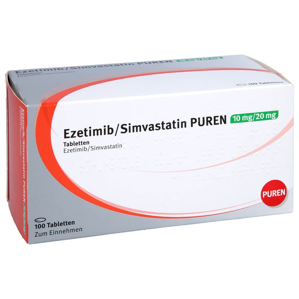 Ezetimib/Simvastatin PUREN 10 mg/20 mg