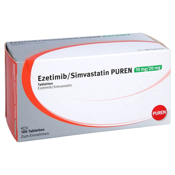 Ezetimib/Simvastatin PUREN 10mg/20mg