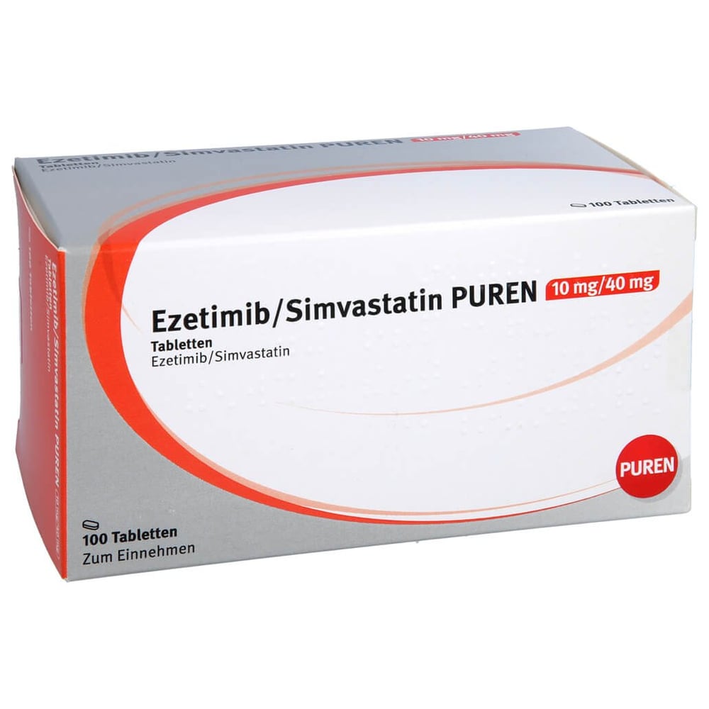 Ezetimib/Simvastatin PUREN 10 mg/40 mg