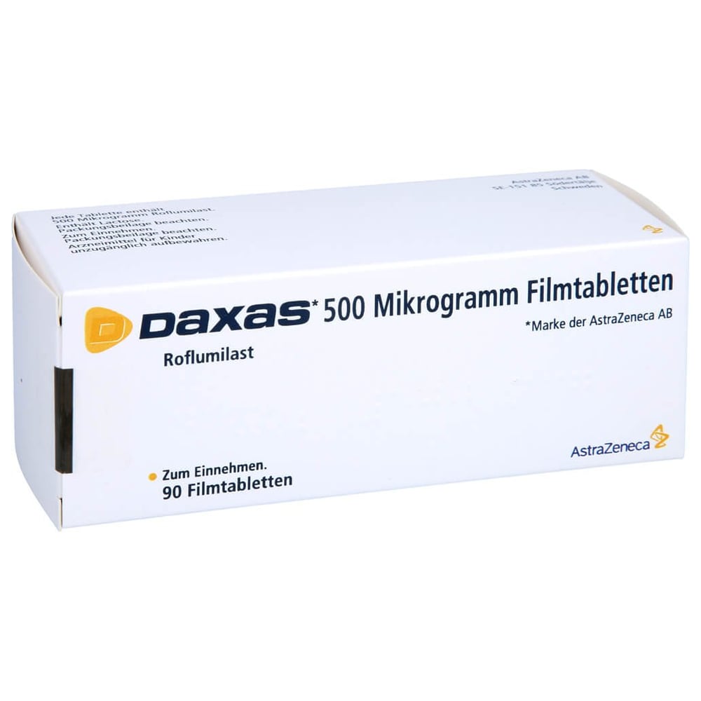 Daxas 500 ug Filmtabletten