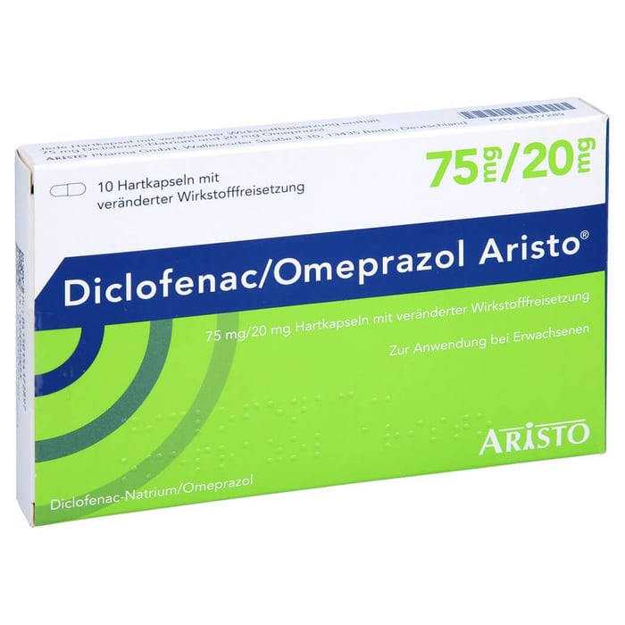DICLOFENAC/Omeprazol Aristo 75 mg/20 mg HVW
