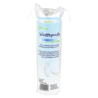 Wattepads rund 100% Baumwolle Regina