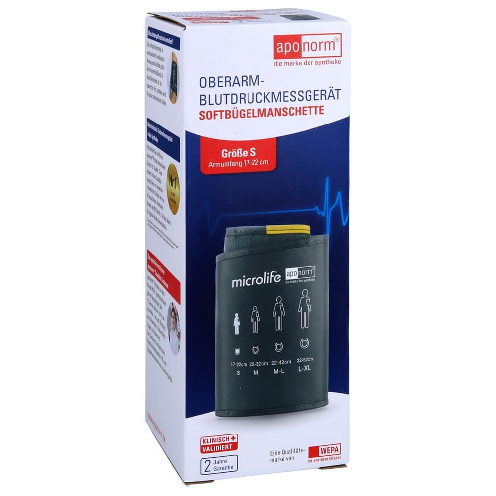 Aponorm Oberarm-Softmanschette Gr. S 17-22 cm