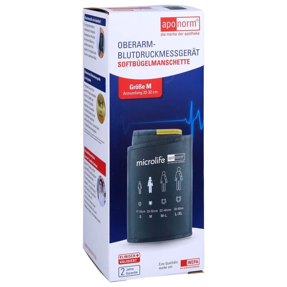 Aponorm Oberarm-Softmanschette Gr. M 22-32 cm