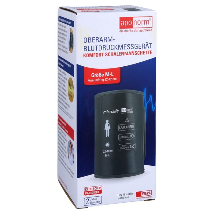 Aponorm Oberarm-Schalenmanschette Gr. M-L 22-42 cm