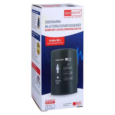 Aponorm Oberarm-Schalenmanschette Größe M-L 22-42 cm Produktbild 1
