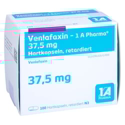 Venlafaxin - 1 A Pharma 37.5 mg Hartkapseln retard