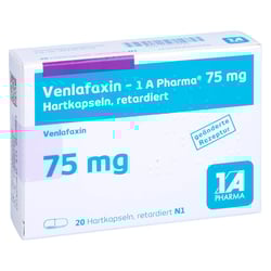 Venlafaxin - 1 A Pharma 75 mg Hartkapseln retard