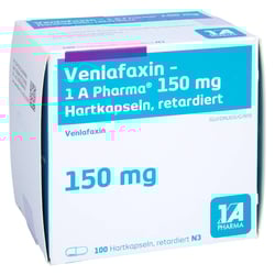 Venlafaxin - 1 A Pharma 150 mg Hartkapseln retard