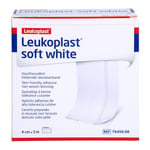 Leukoplast soft white Pflaster 4 cm x 5m Rolle
