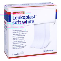 Leukoplast soft white Pflaster 4cm x 5m Rolle