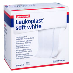 Leukoplast soft white Pflaster 6 cm x 5m Rolle