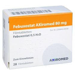Febuxostat AXiromed 80 mg