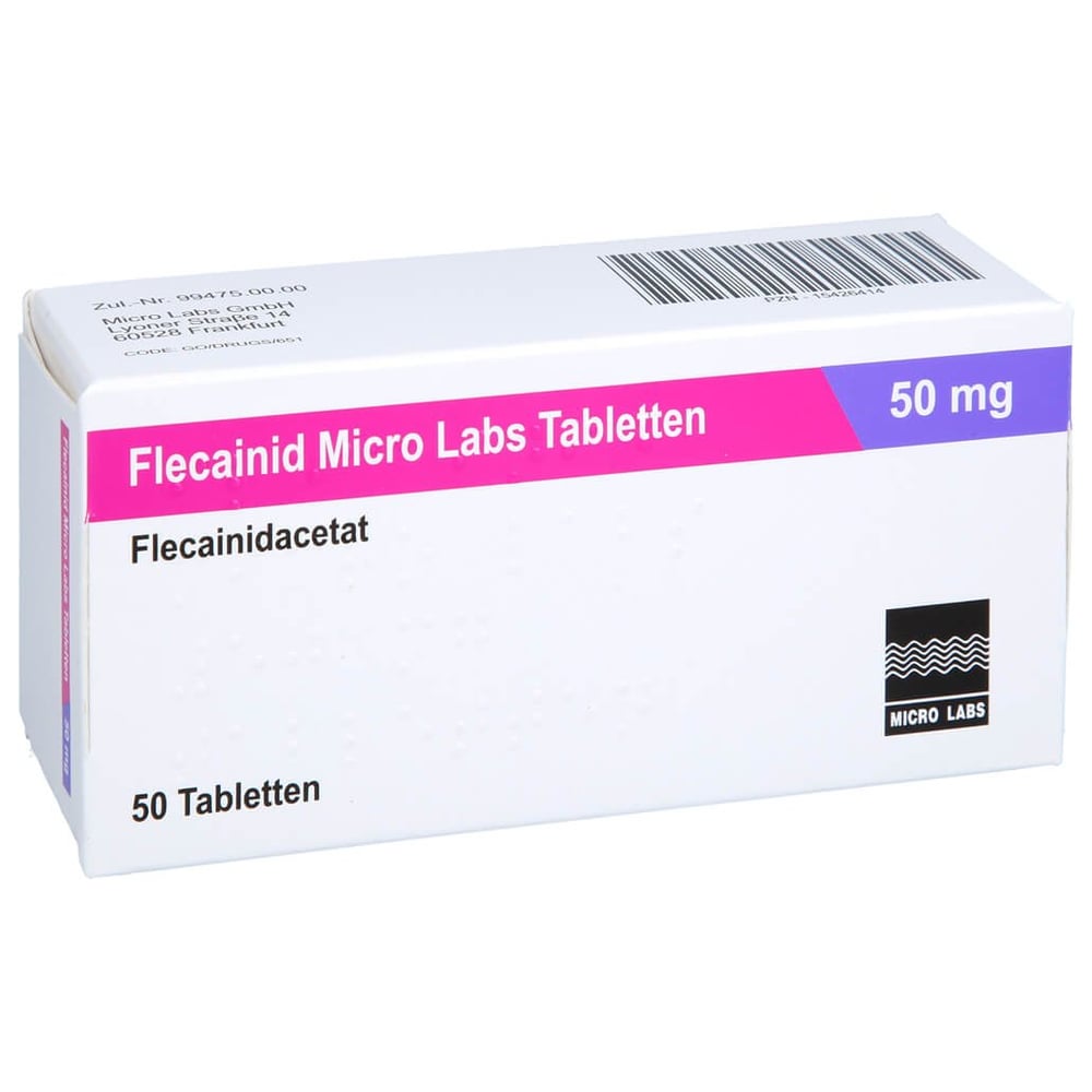 Flecainid Micro Labs 50 mg Tabletten