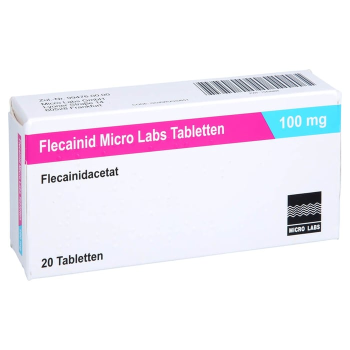 Flecainid Micro Labs 100 mg Tabletten