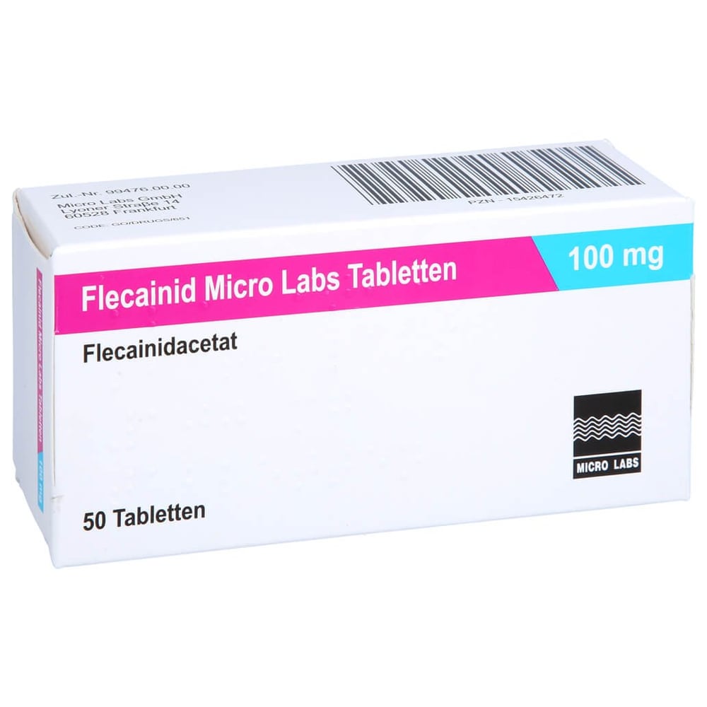 Flecainid Micro Labs 100 mg Tabletten