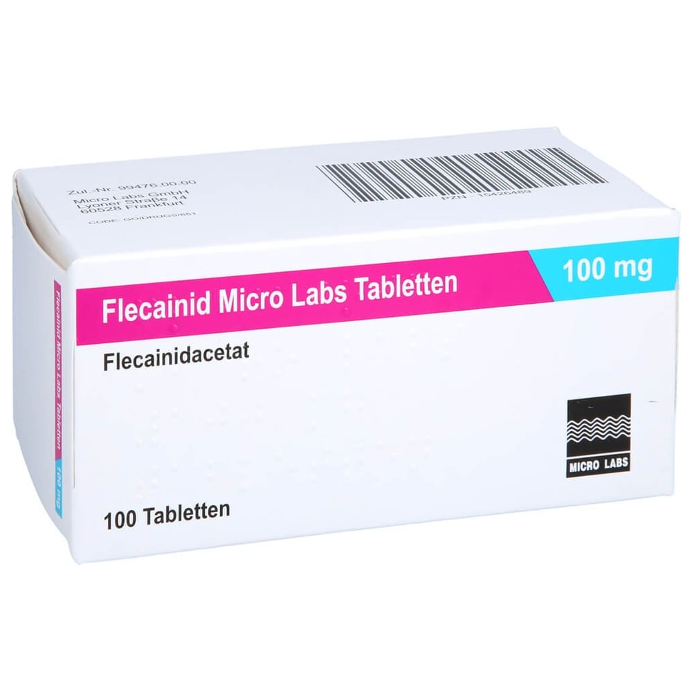 Flecainid Micro Labs 100 mg Tabletten