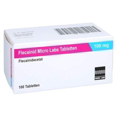 Flecainid Micro Labs 100 mg Tabletten