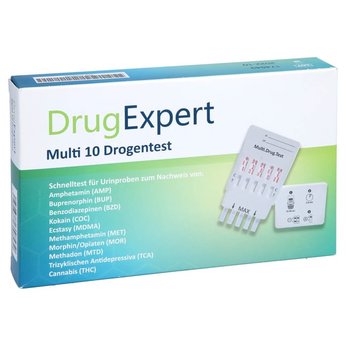Drugexpert 10 Drogentest