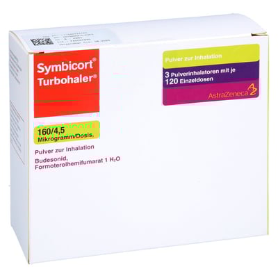 Symbicort Turbohaler 160/4,5 Mikrogramm/Dosis