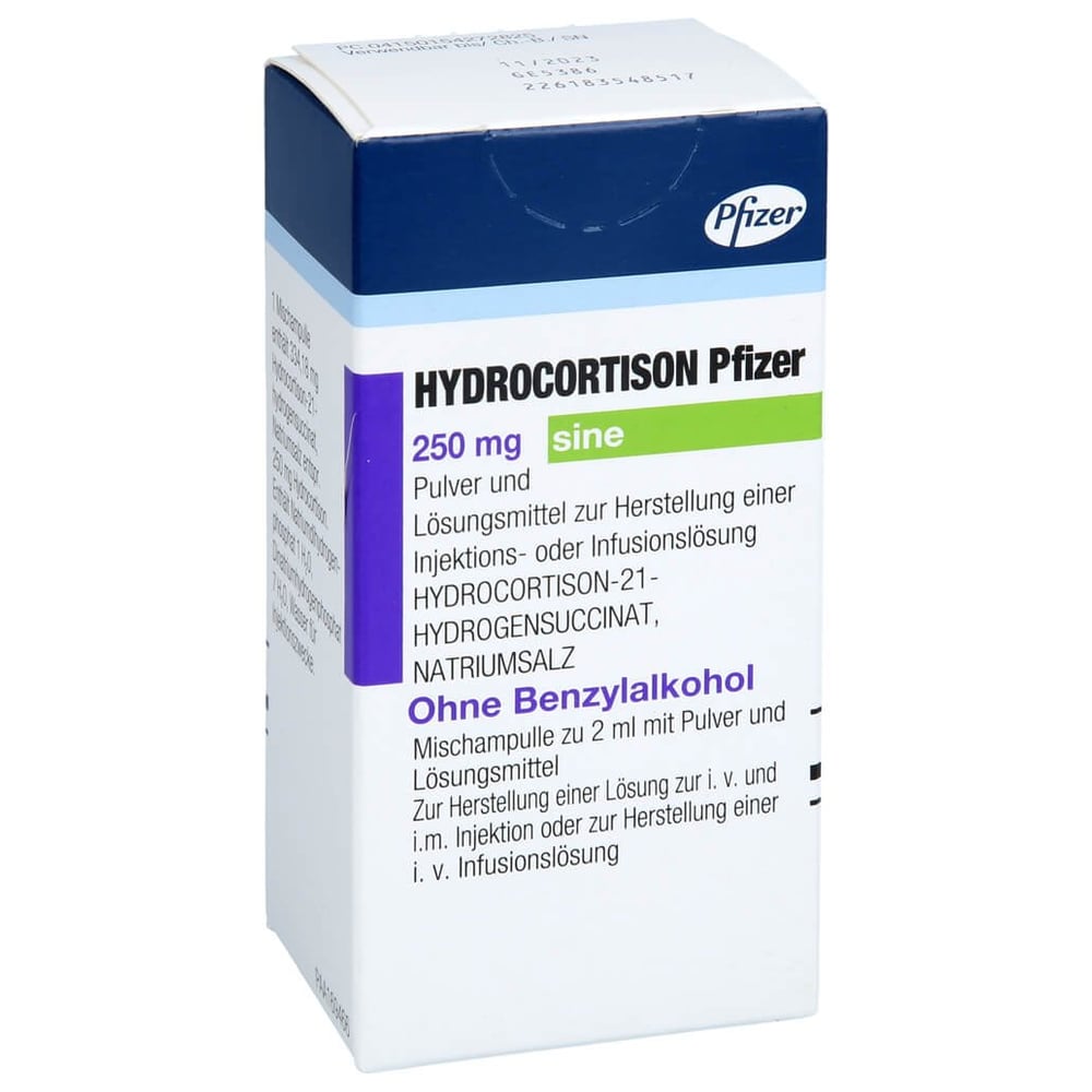 Hydrocortison Pfizer250 Si