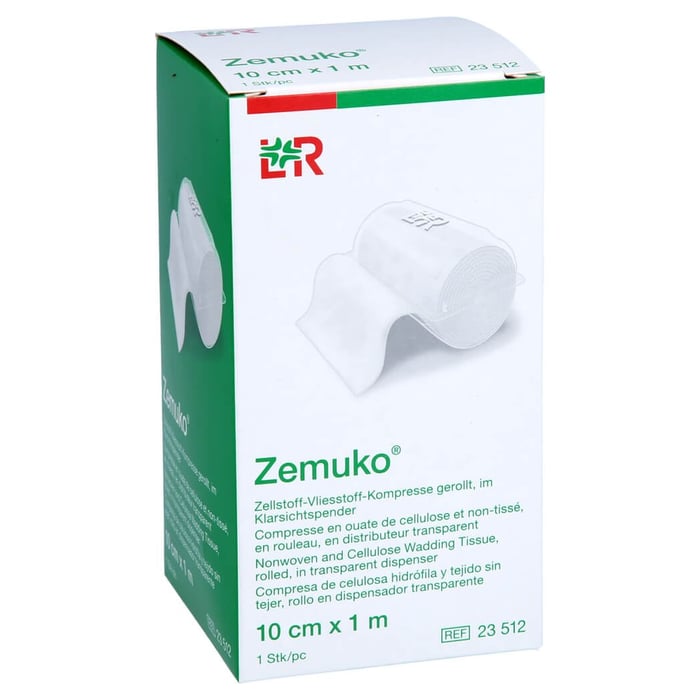 Zemuko Vliesstoff-Kompr.gerollt 10 cmx1 m