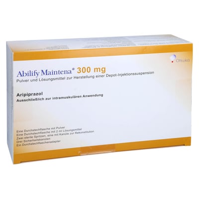Abilify MainTENA 300 mg P+LM Her. Depot-Injektion -Suspension Produktbild 1