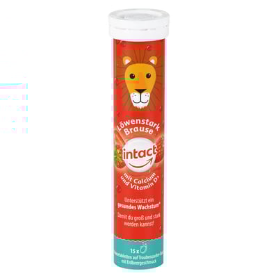 Intact L wenstark Brausetabletten m.Calcium