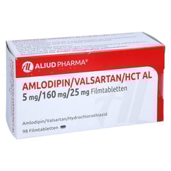 Amlodipin/Valsartan/HCT AL 5 mg/160 mg/25 mg