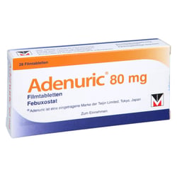 Adenuric 80 mg Filmtabletten