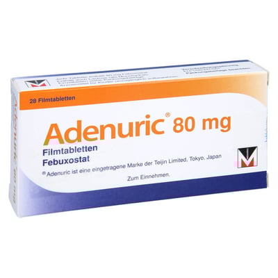 Adenuric 80 mg Filmtabletten