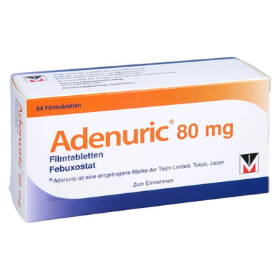 Adenuric 80 mg Filmtabletten
