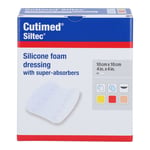 Cutimed Siltec Schaumverband 10x10 cm nicht haftend Produktbild 2