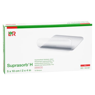 Suprasorb H dünn 5x10 cm