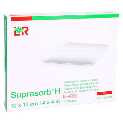 Suprasorb H dünn 10x10 cm