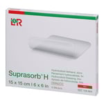 Suprasorb H dünn 15x15cm