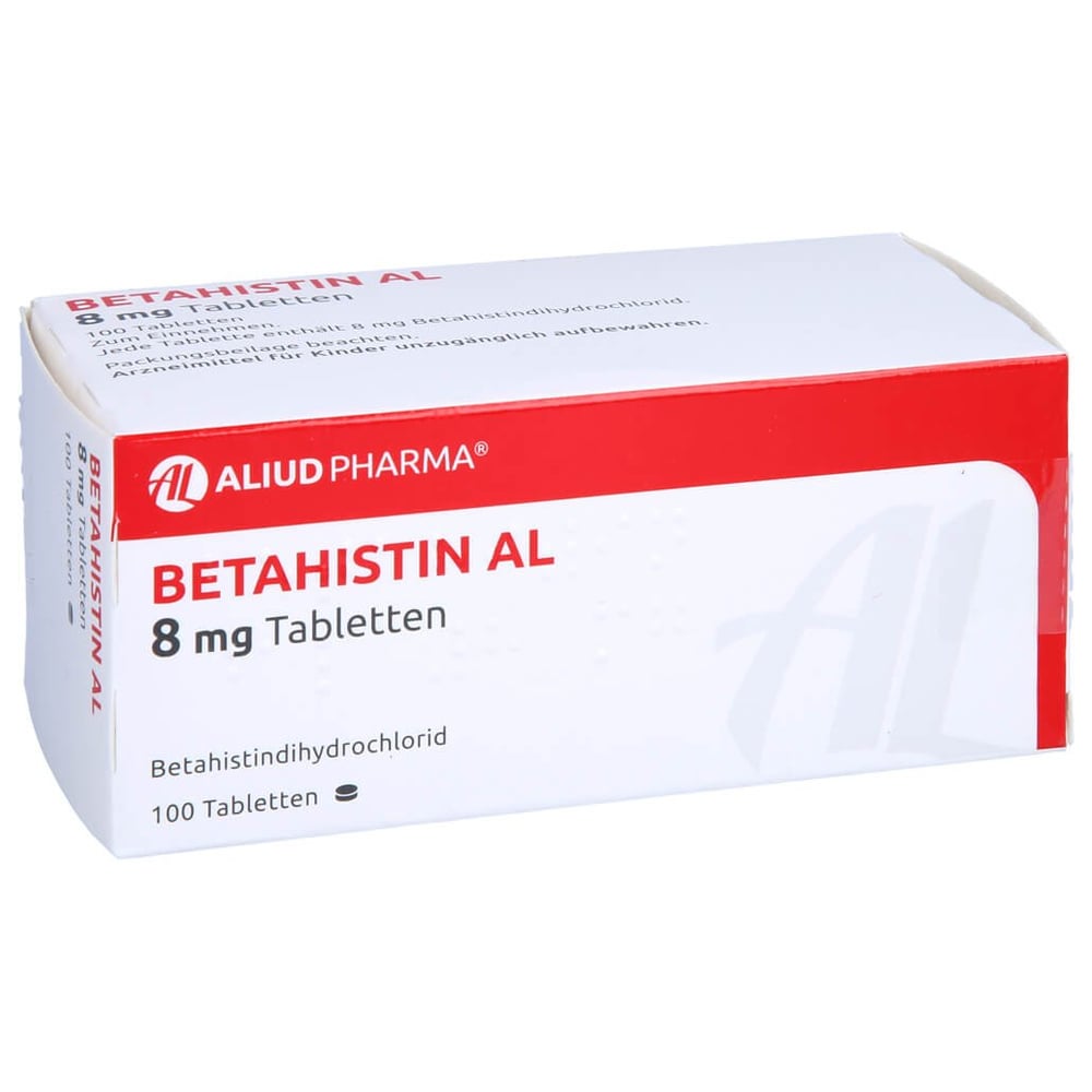 Betahistin AL 8 mg Tabletten