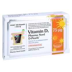 Vitamin D3 75 ug Pharma Nord D-Pearls
