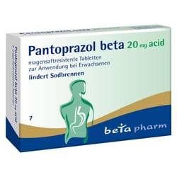 Pantoprazol beta 20 mg acid
