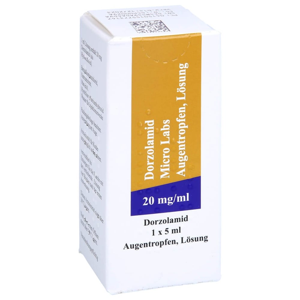 Dorzolamid Micro Labs 20 mg/ml