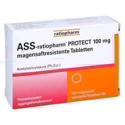 ASS-ratiopharm Protect 100mg magensaftresistent