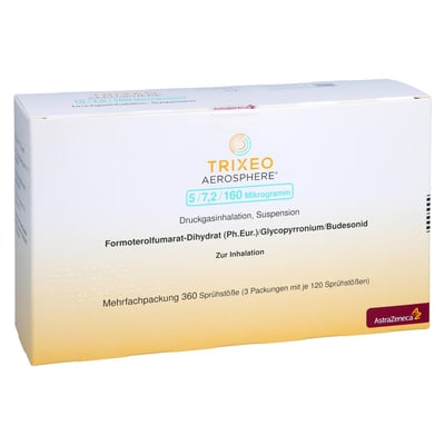 Trixeo Aerosphere 5ug/7.2ug/160ug 120 ED