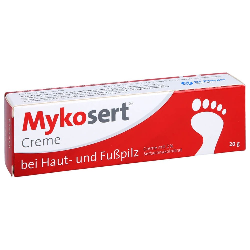 Mykosert bei Haut- und Fußpilz