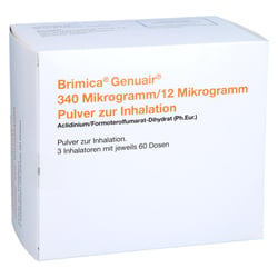 Brimica Genuair 340 ug/12 ug Pulver z. Inhalation 60ED